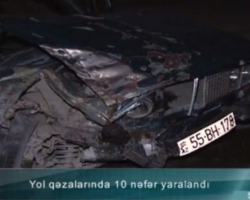 “VAZ 2106” “Mercedes”lə toqquşdu – Sürücü yaralandı